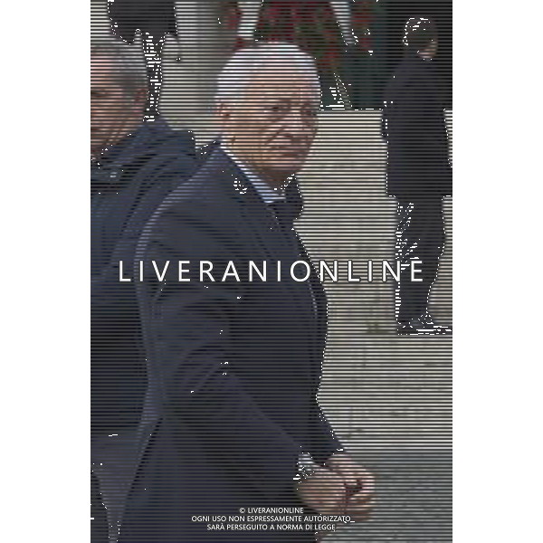 Roma 03 Dicembre 2025 Funerali di Nicola Pietrangeli a Roma nella Chiesa Parrocchiale Gran Madre di Dio. Nella Foto: Luciano Buonfiglio Foto Credit: Andrea Bracaglia- AGENZIA ALDO LIVERANI SAS