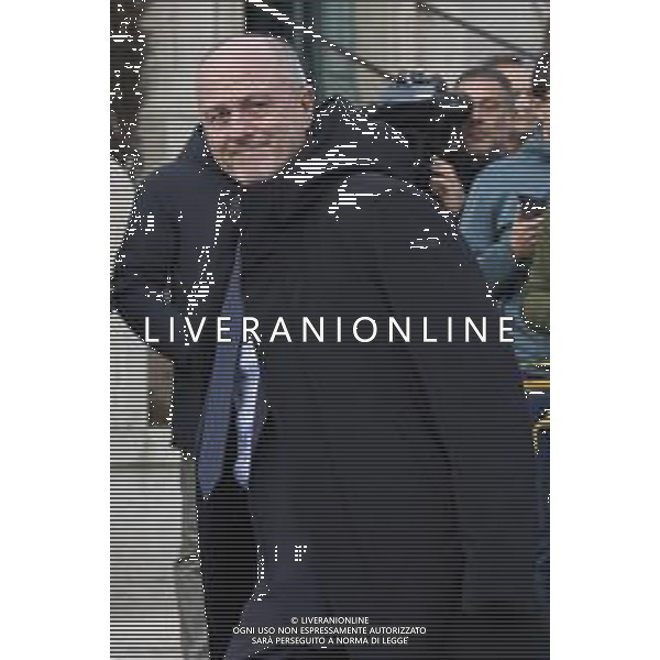 Roma 03 Dicembre 2025 Funerali di Nicola Pietrangeli a Roma nella Chiesa Parrocchiale Gran Madre di Dio. Nella Foto: Angelo Binaghi Foto Credit: Andrea Bracaglia- AGENZIA ALDO LIVERANI SAS