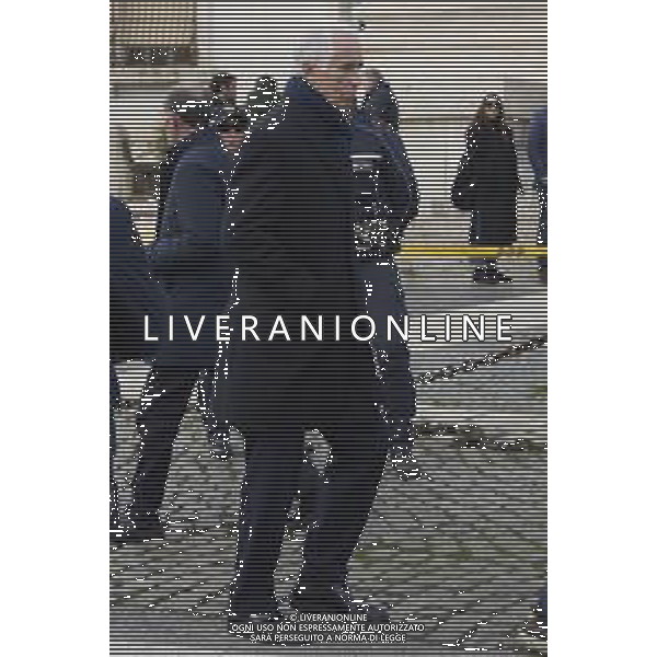 Roma 03 Dicembre 2025 Funerali di Nicola Pietrangeli a Roma nella Chiesa Parrocchiale Gran Madre di Dio. Nella Foto: Giovanni Malago’ Foto Credit: Andrea Bracaglia- AGENZIA ALDO LIVERANI SAS