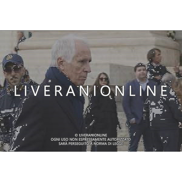 Roma 03 Dicembre 2025 Funerali di Nicola Pietrangeli a Roma nella Chiesa Parrocchiale Gran Madre di Dio. Nella Foto: Giovanni Malago’ Foto Credit: Andrea Bracaglia- AGENZIA ALDO LIVERANI SAS