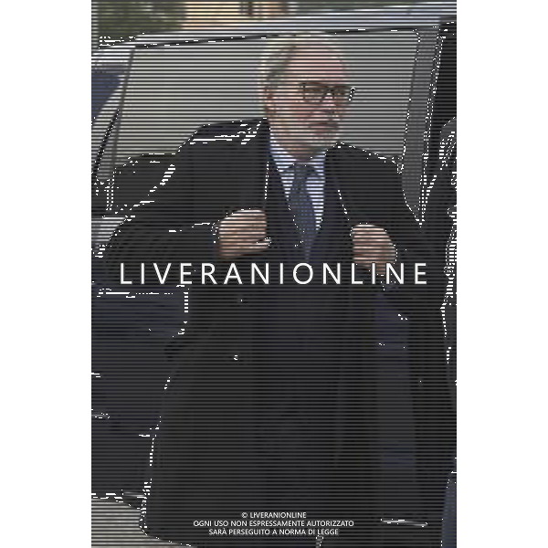 Roma 03 Dicembre 2025 Funerali di Nicola Pietrangeli a Roma nella Chiesa Parrocchiale Gran Madre di Dio. Nella Foto: Filippo Pietrangeli Foto Credit: Andrea Bracaglia- AGENZIA ALDO LIVERANI SAS