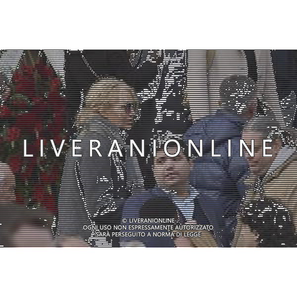 Roma 03 Dicembre 2025 Funerali di Nicola Pietrangeli a Roma nella Chiesa Parrocchiale Gran Madre di Dio. Nella Foto: Licia Colo’ Foto Credit: Andrea Bracaglia- AGENZIA ALDO LIVERANI SAS