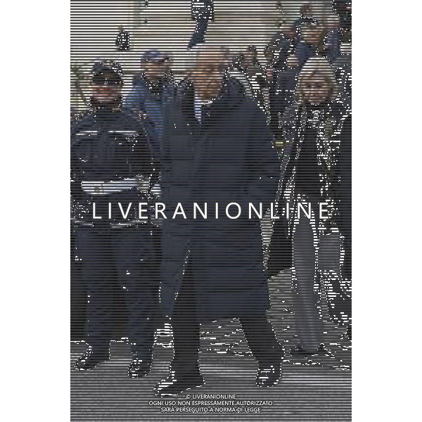 Roma 03 Dicembre 2025 Funerali di Nicola Pietrangeli a Roma nella Chiesa Parrocchiale Gran Madre di Dio. Nella Foto: Franco Carraro Foto Credit: Andrea Bracaglia- AGENZIA ALDO LIVERANI SAS