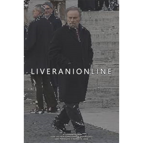 Roma 03 Dicembre 2025 Funerali di Nicola Pietrangeli a Roma nella Chiesa Parrocchiale Gran Madre di Dio. Nella Foto: Franco Nero Foto Credit: Andrea Bracaglia- AGENZIA ALDO LIVERANI SAS