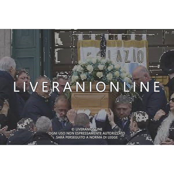 Roma 03 Dicembre 2025 Funerali di Nicola Pietrangeli a Roma nella Chiesa Parrocchiale Gran Madre di Dio. Nella Foto: uscita del feretro Foto Credit: Andrea Bracaglia- AGENZIA ALDO LIVERANI SAS