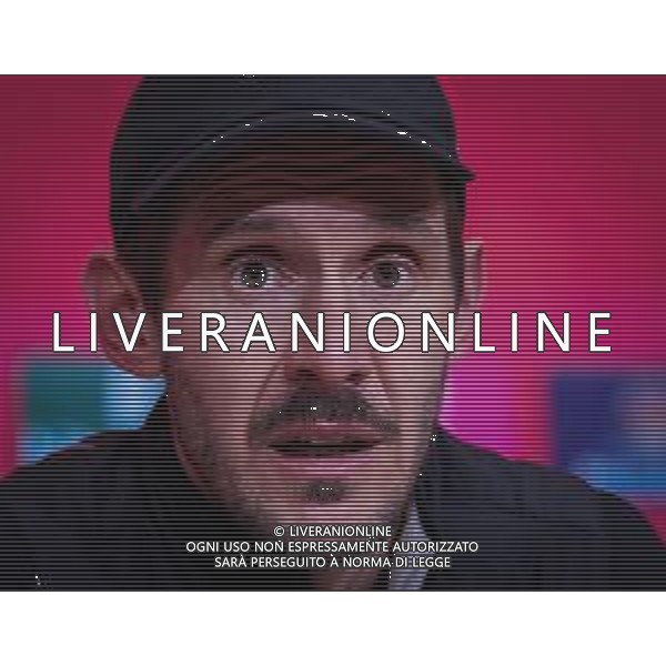 Chef-Trainer Julian Schuster (SC Freiburg) auf der Pressekonferenz nach dem Spiel, FC Bayern Muenchen vs. SC Freiburg, Fussball, Bundesliga, DFL, Saison 2025/2026, Hinrunde, 22.11.2025 DFB regulations prohibit any use of photographs as image sequences and/or quasi-video / action press AG KARMAPRESS-AG ALDO LIVERANI SAS