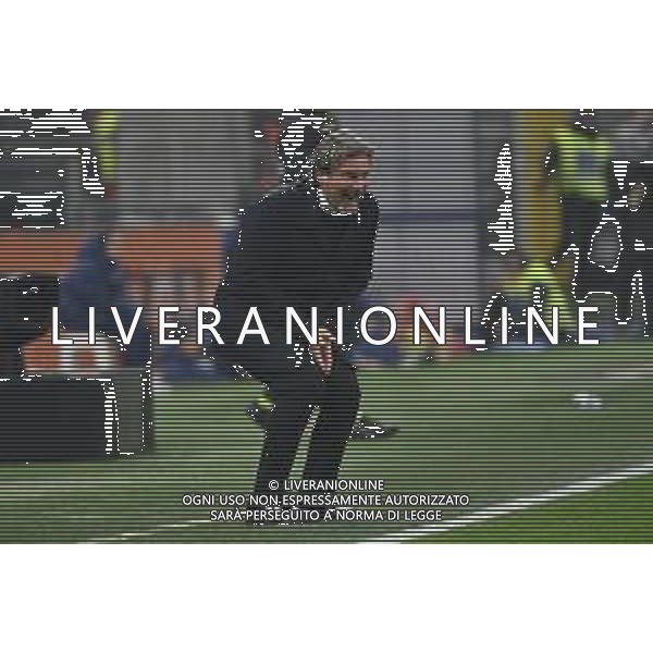 Inter vs Venezia nella foto Giovanni Stroppa allenatore Venezia Milano 03-12-2025 Stadio Giuseppe Meazza - San Siro Inter vs Venezia Coppa Italia Frecciarossa - ottavi di finale foto Roberto Garavaglia/Agenzia Aldo Liverani sas