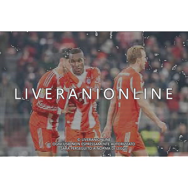 Tojubel Nicolas Jackson #11 (FC Bayern Muenchen) faltet die Haende, FC Bayern Muenchen - SC Freiburg, Fussball, Bundesliga, 11. Spieltag, 22.11.2025 DFB regulations prohibit any use of photographs as image sequences and/or quasi-video / action press AG KARMAPRESS-AG ALDO LIVERANI SAS