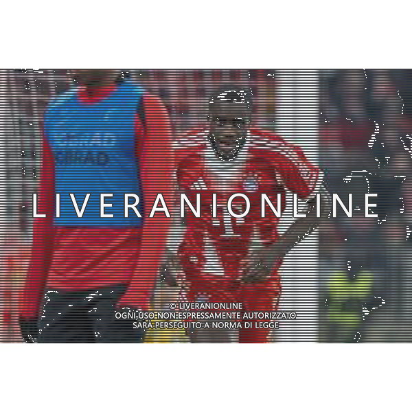 Dayot Upamecano #2 (FC Bayern Muenchen) Torjubel zum 3:2, FC Bayern Muenchen - SC Freiburg, Fussball, Bundesliga, 11. Spieltag, 22.11.2025 DFB regulations prohibit any use of photographs as image sequences and/or quasi-video / action press AG KARMAPRESS-AG ALDO LIVERANI SAS