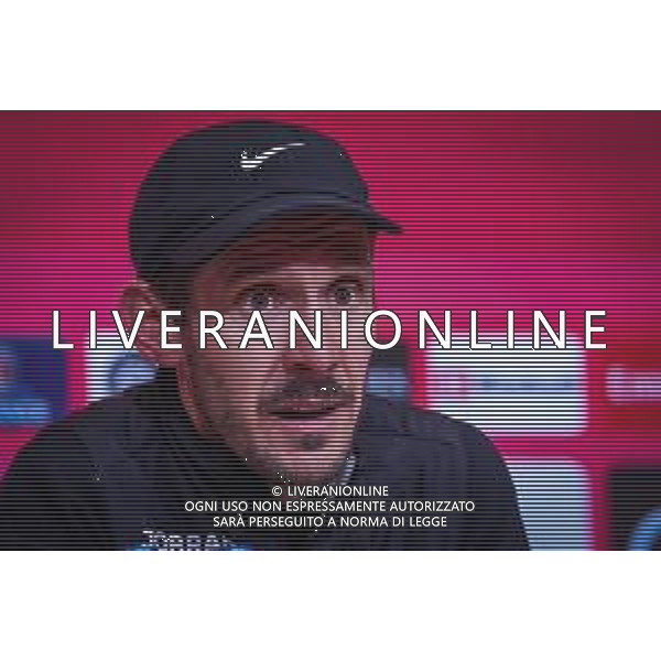 Chef-Trainer Julian Schuster (SC Freiburg) auf der Pressekonferenz nach dem Spiel, FC Bayern Muenchen vs. SC Freiburg, Fussball, Bundesliga, DFL, Saison 2025/2026, Hinrunde, 22.11.2025 DFB regulations prohibit any use of photographs as image sequences and/or quasi-video / action press AG KARMAPRESS-AG ALDO LIVERANI SAS