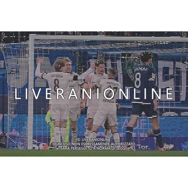 Torjubel zum 0:1 durch Alexander Rossipal #19 (Dresden), VfL Bochum vs. Dynamo Dresden, Fussball, 2. Bundesliga, 13. Spieltag, 21.11.2025 DFB regulations prohibit any use of photographs as image sequences and/or quasi-video / action press AG KARMAPRESS-AG ALDO LIVERANI SAS