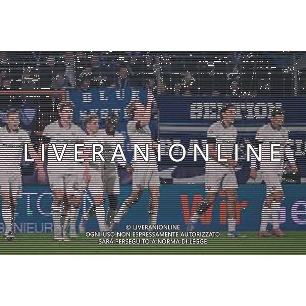 Torjubel zum 0:2 durch Vincent Vermeij #9 (Dresden), VfL Bochum vs. Dynamo Dresden, Fussball, 2. Bundesliga, 13. Spieltag, 21.11.2025 DFB regulations prohibit any use of photographs as image sequences and/or quasi-video / action press AG KARMAPRESS-AG ALDO LIVERANI SAS