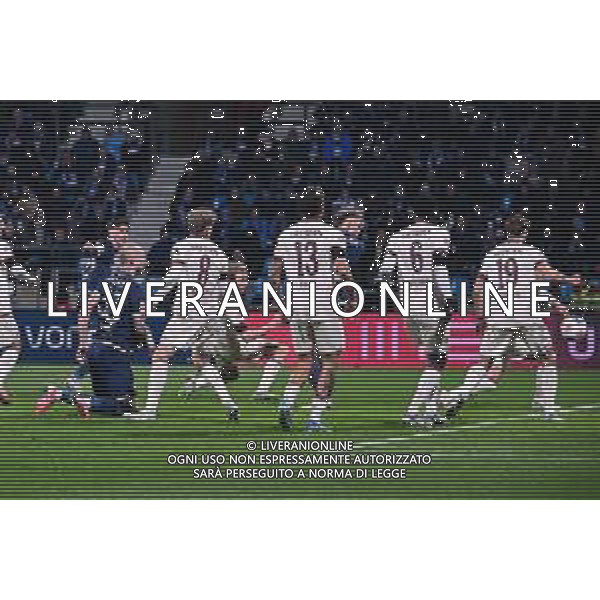 Tor zum 1:2 durch Cajetan Lenz #34 (Vfl Bochum), VfL Bochum vs. Dynamo Dresden, Fussball, 2. Bundesliga, 13. Spieltag, 21.11.2025 DFB regulations prohibit any use of photographs as image sequences and/or quasi-video / action press AG KARMAPRESS-AG ALDO LIVERANI SAS