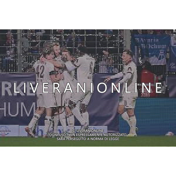 Torjubel zum 0:2 durch Vincent Vermeij #9 (Dresden), VfL Bochum vs. Dynamo Dresden, Fussball, 2. Bundesliga, 13. Spieltag, 21.11.2025 DFB regulations prohibit any use of photographs as image sequences and/or quasi-video / action press AG KARMAPRESS-AG ALDO LIVERANI SAS