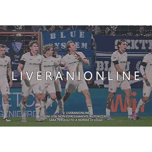 Torjubel zum 0:2 durch Vincent Vermeij #9 (Dresden), VfL Bochum vs. Dynamo Dresden, Fussball, 2. Bundesliga, 13. Spieltag, 21.11.2025 DFB regulations prohibit any use of photographs as image sequences and/or quasi-video / action press AG KARMAPRESS-AG ALDO LIVERANI SAS