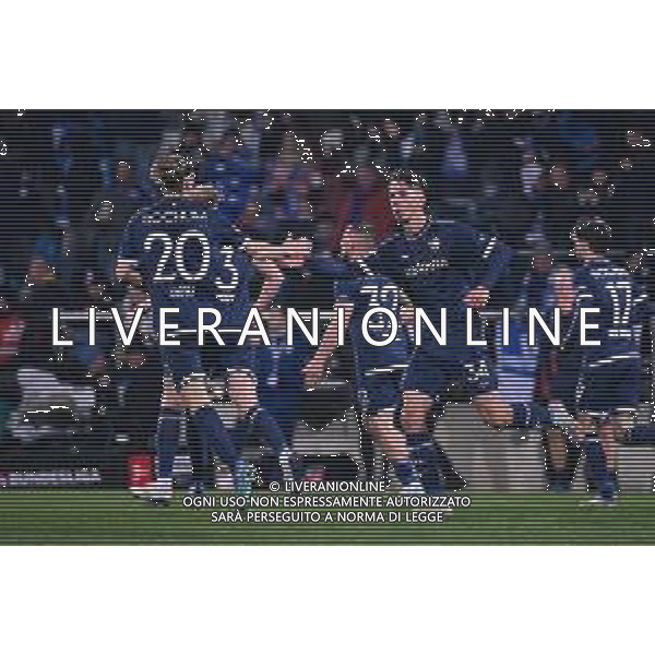 Torjubel zum 1:2 durch Cajetan Lenz #34 (Vfl Bochum), VfL Bochum vs. Dynamo Dresden, Fussball, 2. Bundesliga, 13. Spieltag, 21.11.2025 DFB regulations prohibit any use of photographs as image sequences and/or quasi-video / action press AG KARMAPRESS-AG ALDO LIVERANI SAS