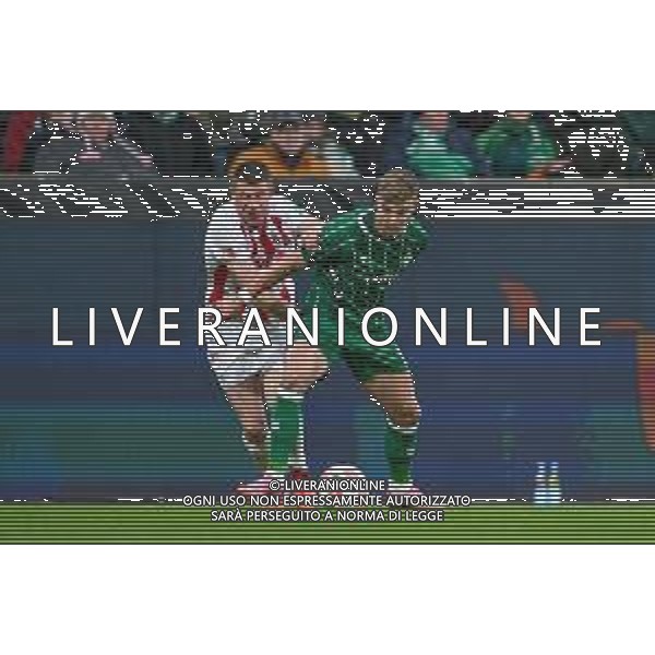 1. Bundesliga: SV Werder Bremen - 1. FC Köln am 29.11.2025 im Weserstadion in Bremen Dominique Heintz (1. FC Koeln) im Zweikampf gegen Keke Topp (Bremen) Foto: osnapix / Michael Titgemeyer DFL regulations prohibit any use of photographs as image sequences and/or quasi-video. / action press AG KARMAPRESS-AG ALDO LIVERANI SAS