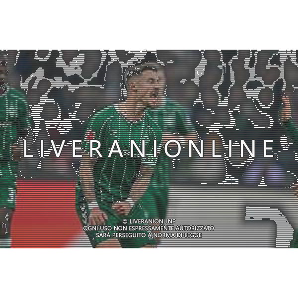 1. Bundesliga: SV Werder Bremen - 1. FC Köln am 29.11.2025 im Weserstadion in Bremen Jubel, Torjubel, Torschuetze, Torschütze Marco Friedl (Bremen) jubelt nach seinem Tor zum 1:0. Foto: osnapix / Michael Titgemeyer DFL regulations prohibit any use of photographs as image sequences and/or quasi-video. / action press AG KARMAPRESS-AG ALDO LIVERANI SAS