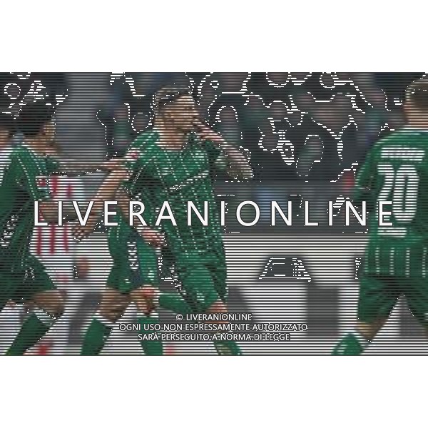 1. Bundesliga: SV Werder Bremen - 1. FC Köln am 29.11.2025 im Weserstadion in Bremen Jubel, Torjubel, Torschuetze, Torschütze Marco Friedl (Bremen) jubelt nach seinem Tor zum 1:0. Foto: osnapix / Michael Titgemeyer DFL regulations prohibit any use of photographs as image sequences and/or quasi-video. / action press AG KARMAPRESS-AG ALDO LIVERANI SAS