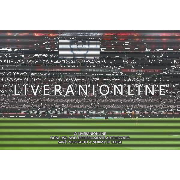 1. Bundesliga - Bayer 04 Leverkusen - Borussia Dortmund am 29.11.2025 in der BayArena in Leverkusen Die Fans von Bayer Leverkusen mit einer Protest Aktion gegen die IMK / Innenministerkonferenz Foto: osnapix / Marcus Hirnschal DFL regulations prohibit any use of photographs as image sequences and/or quasi-video / action press AG KARMAPRESS-AG ALDO LIVERANI SAS
