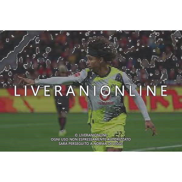 1. Bundesliga - Bayer 04 Leverkusen - Borussia Dortmund am 29.11.2025 in der BayArena in Leverkusen Jubel, Torjubel, Torschuetze, Torschütze Serhou Guirassy (Dortmund 9) jubelt nach seinem Tor zum 0 zu 2 Foto: osnapix / Marcus Hirnschal DFL regulations prohibit any use of photographs as image sequences and/or quasi-video / action press AG KARMAPRESS-AG ALDO LIVERANI SAS