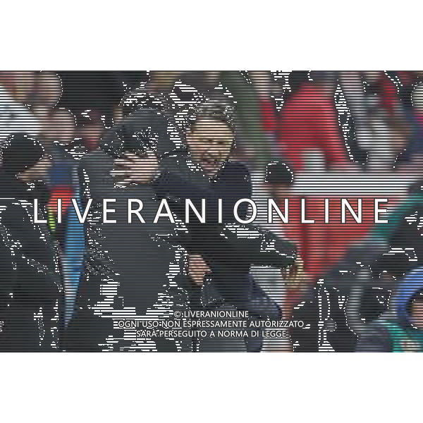 1. Bundesliga - Bayer 04 Leverkusen - Borussia Dortmund am 29.11.2025 in der BayArena in Leverkusen Schlussjubel bei Trainer Niko Kovac (Dortmund) Foto: osnapix / Marcus Hirnschal DFL regulations prohibit any use of photographs as image sequences and/or quasi-video / action press AG KARMAPRESS-AG ALDO LIVERANI SAS