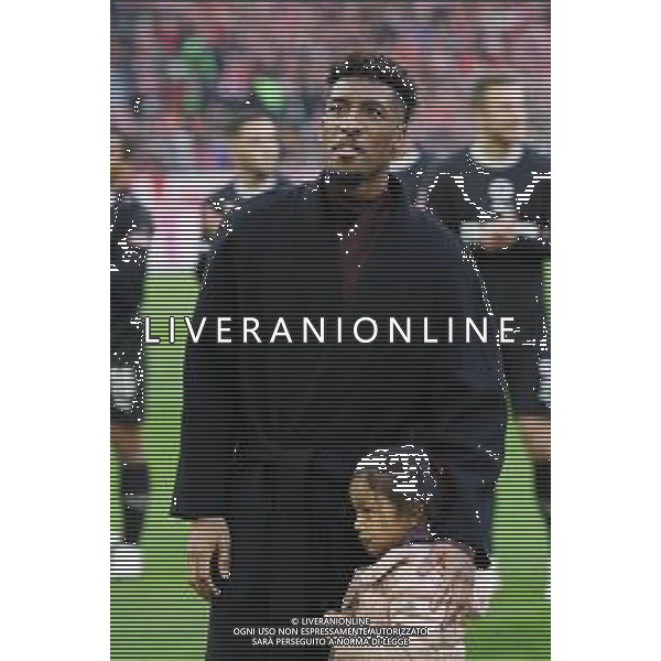 Verabschiedung von Kingsley Coman, FC Bayern Muenchen vs. FC St. Pauli, Fussball, 1. Bundesliga, 12. Spieltag, 29.11.2025 DFB regulations prohibit any use of photographs as image sequences and/or quasi-video / action press AG KARMAPRESS-AG ALDO LIVERANI SAS