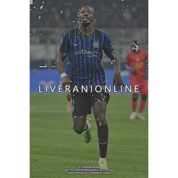 Inter vs Venezia nella foto Marcus Thuram (Inter) Milano 03-12-2025 Stadio Giuseppe Meazza - San Siro Inter vs Venezia Coppa Italia Frecciarossa - ottavi di finale foto Roberto Garavaglia/Agenzia Aldo Liverani sas