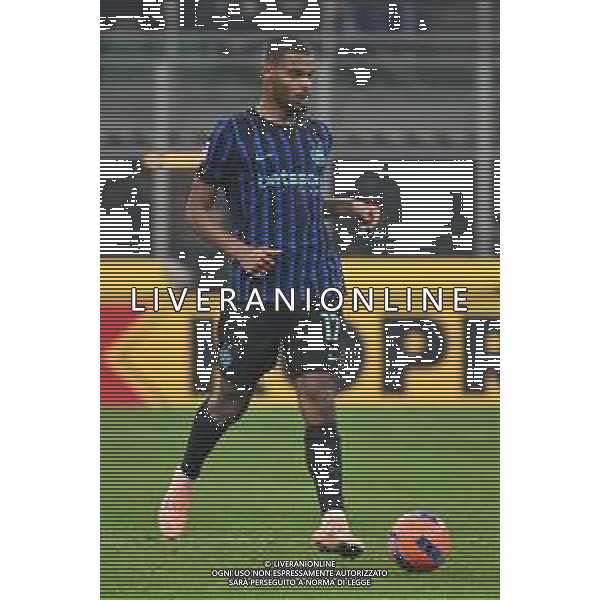 Inter vs Venezia nella foto Andy Diouf (Inter) Milano 03-12-2025 Stadio Giuseppe Meazza - San Siro Inter vs Venezia Coppa Italia Frecciarossa - ottavi di finale foto Roberto Garavaglia/Agenzia Aldo Liverani sas