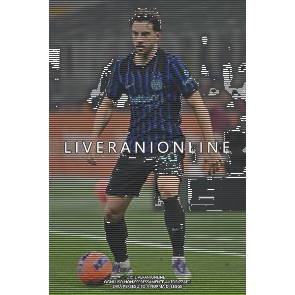 Inter vs Venezia nella foto Carlos Augusto (Inter) Milano 03-12-2025 Stadio Giuseppe Meazza - San Siro Inter vs Venezia Coppa Italia Frecciarossa - ottavi di finale foto Roberto Garavaglia/Agenzia Aldo Liverani sas