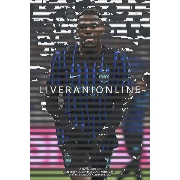 Inter vs Venezia nella foto Ange-Yoan Bonny (Inter) Milano 03-12-2025 Stadio Giuseppe Meazza - San Siro Inter vs Venezia Coppa Italia Frecciarossa - ottavi di finale foto Roberto Garavaglia/Agenzia Aldo Liverani sas
