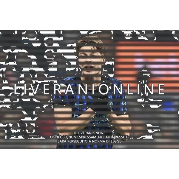 Inter vs Venezia nella foto Matteo Spinacce’ (Inter) Milano 03-12-2025 Stadio Giuseppe Meazza - San Siro Inter vs Venezia Coppa Italia Frecciarossa - ottavi di finale foto Roberto Garavaglia/Agenzia Aldo Liverani sas