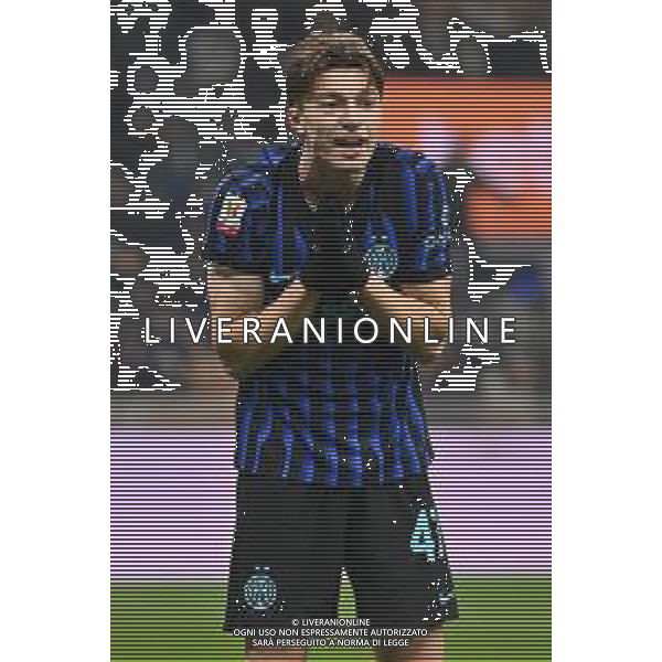 Inter vs Venezia nella foto Matteo Spinacce’ (Inter) Milano 03-12-2025 Stadio Giuseppe Meazza - San Siro Inter vs Venezia Coppa Italia Frecciarossa - ottavi di finale foto Roberto Garavaglia/Agenzia Aldo Liverani sas