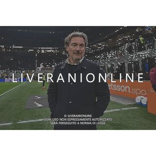 Inter vs Venezia nella foto Giovanni Stroppa allenatore Venezia Milano 03-12-2025 Stadio Giuseppe Meazza - San Siro Inter vs Venezia Coppa Italia Frecciarossa - ottavi di finale foto Roberto Garavaglia/Agenzia Aldo Liverani sas