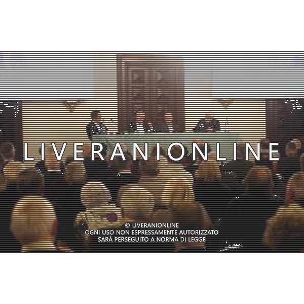 IMOLA 03 12 2025 PRESENTAZIONE DEL LIBRO "COGNETEX origini,storia e parabola di una realta\' industriale venuta da lontano"AUTORE DEL LIBRO ING ALESSANDRO MIRRI NELLA FOTO DA SINISTRA GIOVANNI BUCCHI,ALESSANDRO MIRRI,PIETRO CASSANI E VESCOVO DI IMOLA GIOVANNI MOSCIATTI FOTO GIANNI SANNA-AG ALDO LIVERANI SAS