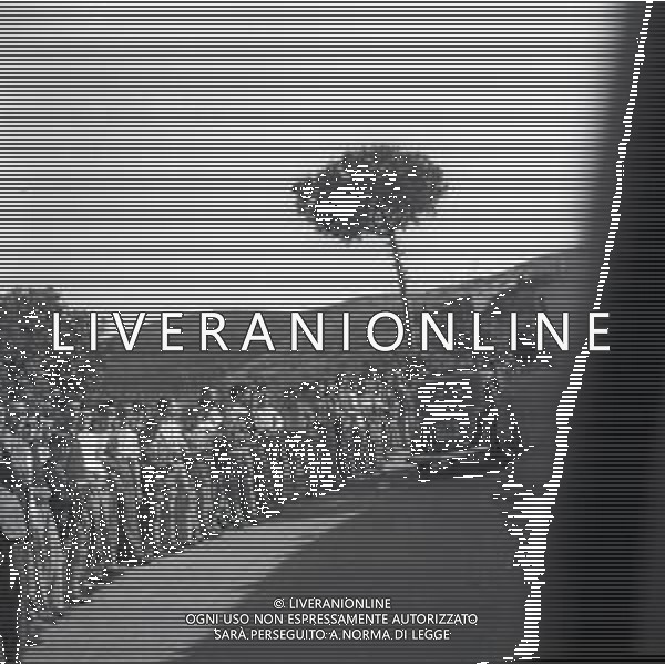 NEG-1949 GIRO D\'ITALIA TAPPA TERNI -ROMA VINTA DA MENON ANGELO FOTO SANDRO VESPASIANI-AG ALDO LIVERANI SAS