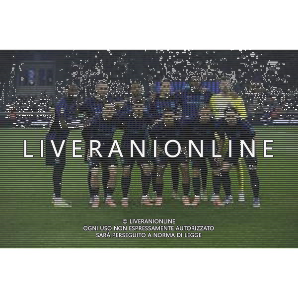 FORMAZIONE INTER - INTER vs VENEZIA COPPA ITALIA OTTAVI DI FINALE 03.12.2025 ©PAOLO GIAMPIETRI - AGENZIA ALDO LIVERANI SAS