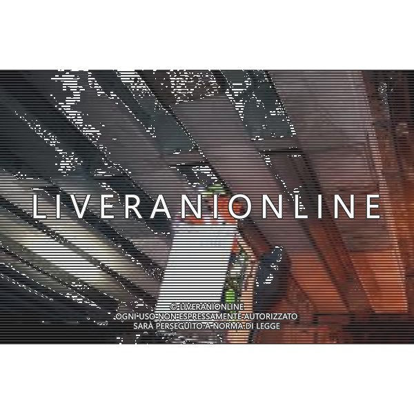 IMOLA 03 12 2025 UN CAMION CON IL CARICO TROPPO ALTO SBATTE NEL SOTTOPASSO DELL’AUTOSTRADA A14 ALTEZZA HOTEL MOLINO ROSSO CASELLO DI IMOLA ©SANNA - AGENZIA ALDO LIVERANI SAS