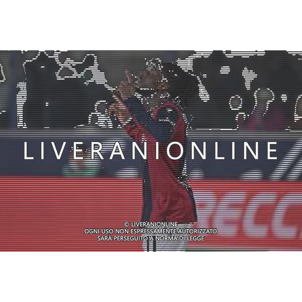 TVRG Bologna vs Parma nella foto Jonathan David Rowe (Bologna) esultanza dopo il gol dell\'1 a 1 Bologna 04-12-2025 Stadio Renato Dall\'Ara Bologna vs Parma Coppa Italia Frecciarossa - ottavi di finale foto Roberto Garavaglia/Agenzia Aldo Liverani sas