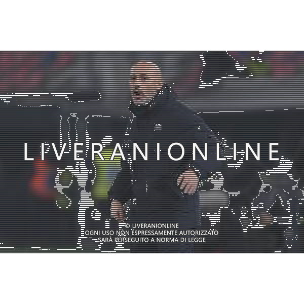 TVRG Bologna vs Parma nella foto Vincenzo Italiano allenatore Bologna Bologna 04-12-2025 Stadio Renato Dall\'Ara Bologna vs Parma Coppa Italia Frecciarossa - ottavi di finale foto Roberto Garavaglia/Agenzia Aldo Liverani sas