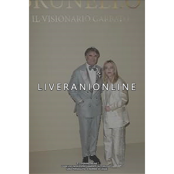 Roma 04 Dicembre 2025 - Cinecitta’, Red Carpet della Premiere Mondiale di ‘Brunello - Il Visionario Garbato’ Nella Foto: Giorgia Meloni, Brunello Cucinelli Foto Credit: Andrea Bracaglia- AGENZIA ALDO LIVERANI SAS