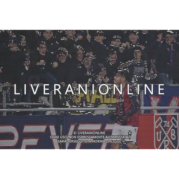 TVRG Bologna vs Parma nella foto Santiago Castro (Bologna) esultanza dopo il gol del 2 a 1 Bologna 04-12-2025 Stadio Renato Dall\'Ara Bologna vs Parma Coppa Italia Frecciarossa - ottavi di finale foto Roberto Garavaglia/Agenzia Aldo Liverani sas