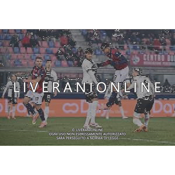 TVRG Bologna vs Parma nella foto Santiago Castro (Bologna) segna il gol del 2 a 1 Bologna 04-12-2025 Stadio Renato Dall\'Ara Bologna vs Parma Coppa Italia Frecciarossa - ottavi di finale foto Roberto Garavaglia/Agenzia Aldo Liverani sas