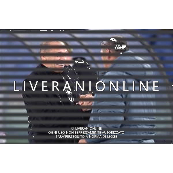 Lazio vs Milan Coppa Italia Frecciarossa - Ottavi di finale Stadio Olimpico - Roma 04-12-2025 nella foto Massimiliano Allegri e Sarri Maurizio Foto Federico Gaetano - ag Aldo liverani- AGENZIA ALDO LIVERANI SAS