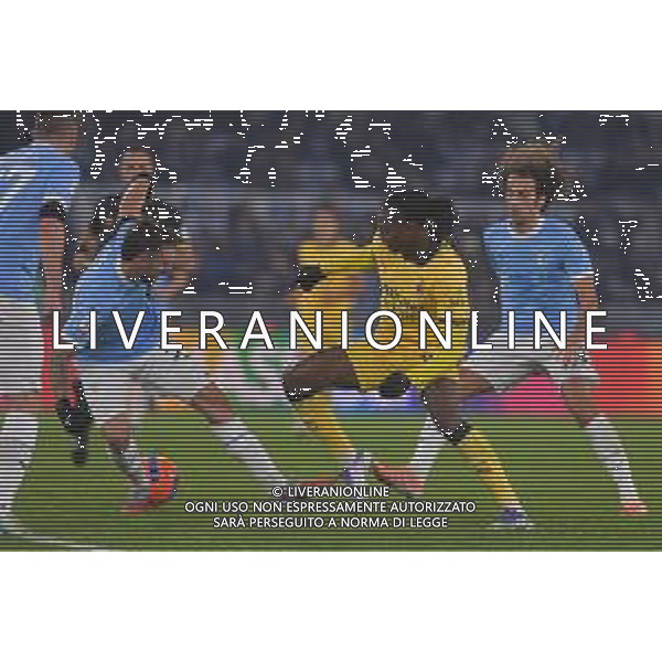 Lazio vs Milan Coppa Italia Frecciarossa - Ottavi di finale Stadio Olimpico - Roma 04-12-2025 nella foto Gila e Leao Foto Federico Gaetano - ag Aldo liverani- AGENZIA ALDO LIVERANI SAS