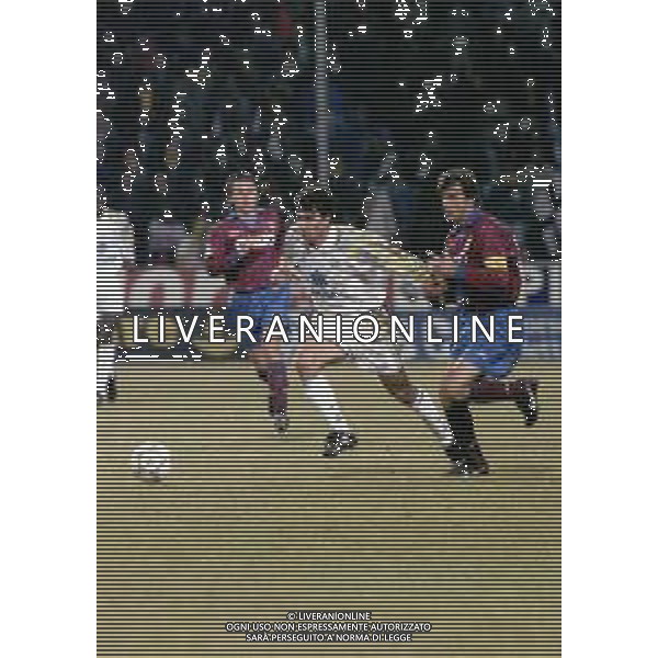 NEG COL-16-02-1997 REGGIO EMILIA-CAMPIONATO DI CALCIO SERIE A REGGIANA-PARMA 0-0 MELLA FOTO FILIPPO GALLI E ALESSANDRO MELLI AG ALDO LIVERANI SAS