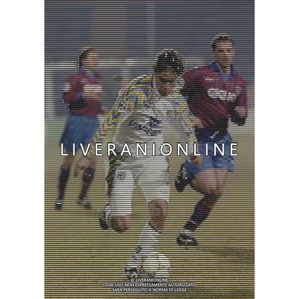 NEG COL-16-02-1997 REGGIO EMILIA-CAMPIONATO DI CALCIO SERIE A REGGIANA-PARMA 0-0 MELLA FOTO ENRICO CHIESA AG ALDO LIVERANI SAS