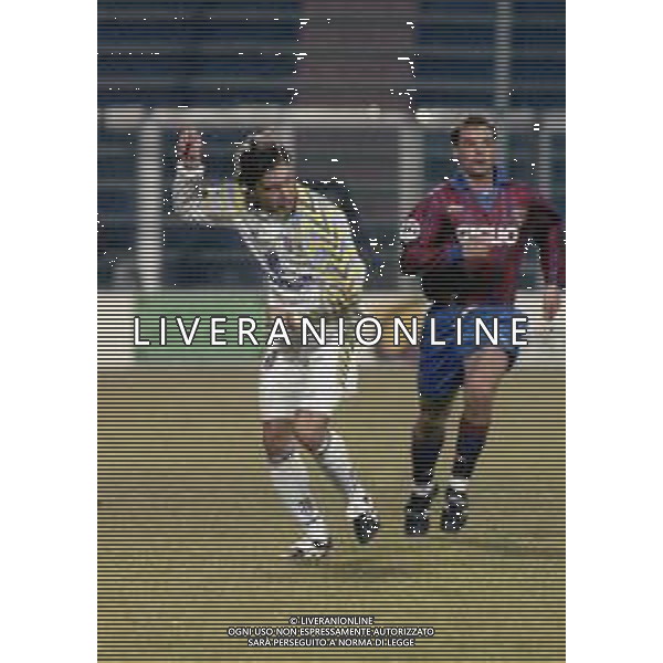 NEG COL-16-02-1997 REGGIO EMILIA-CAMPIONATO DI CALCIO SERIE A REGGIANA-PARMA 0-0 MELLA FOTO ENRICO CHIESA AG ALDO LIVERANI SAS