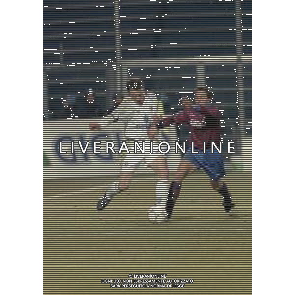 NEG COL-16-02-1997 REGGIO EMILIA-CAMPIONATO DI CALCIO SERIE A REGGIANA-PARMA 0-0 MELLA FOTO MARIO STANIC E DAMIANO LONGHI AG ALDO LIVERANI SAS