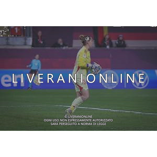 Cata Coll Lluch # (Spanien / Seleccion Espanola Femenina de Futbol), Deutschland vs. Spanien, Fussball, Frauen, UEFA, Women’s Nations League, Saison 2025/2026, Finale - Runde 1 von 2, 28.11.2025 / action press AG KARMAPRESS-AG ALDO LIVERANI SAS